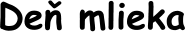 Deň mlieka