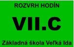 VII.C Základná škola Veľká Ida ROZVRH HODÍN
